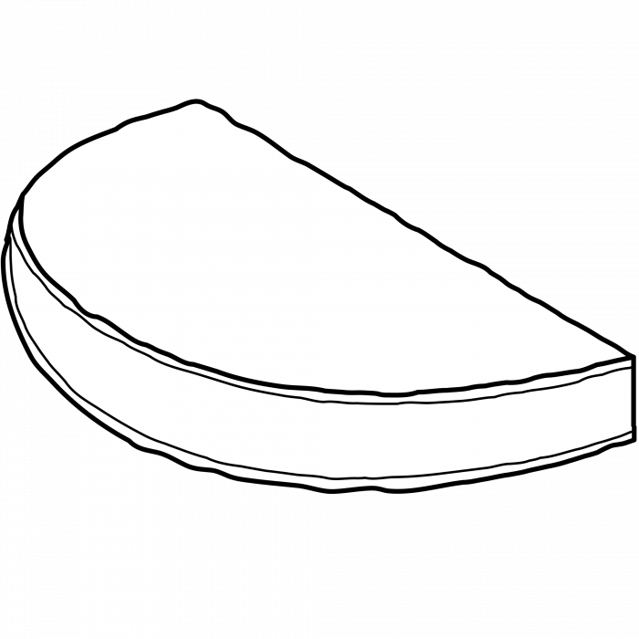 Curved Lounge Cushion Curved Lounge Cushion