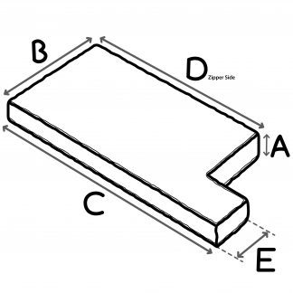 L-Shaped Bench Cushion - V2