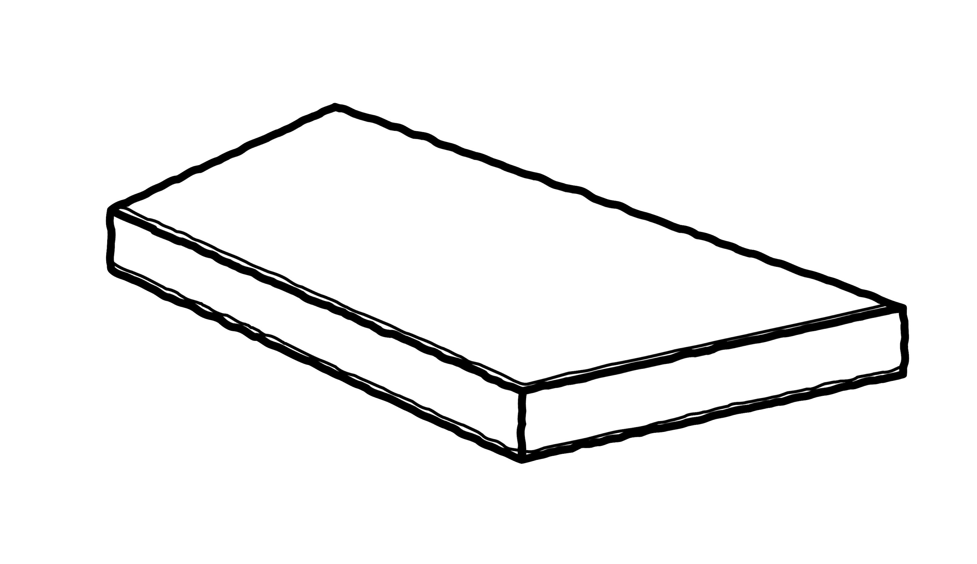 Angled Bench Cushion