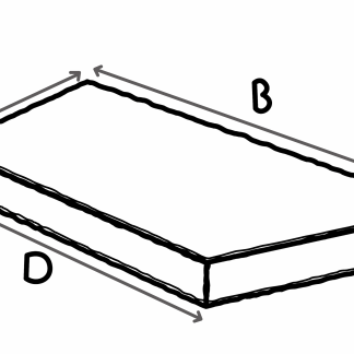 Custom Angled Bench Cushions