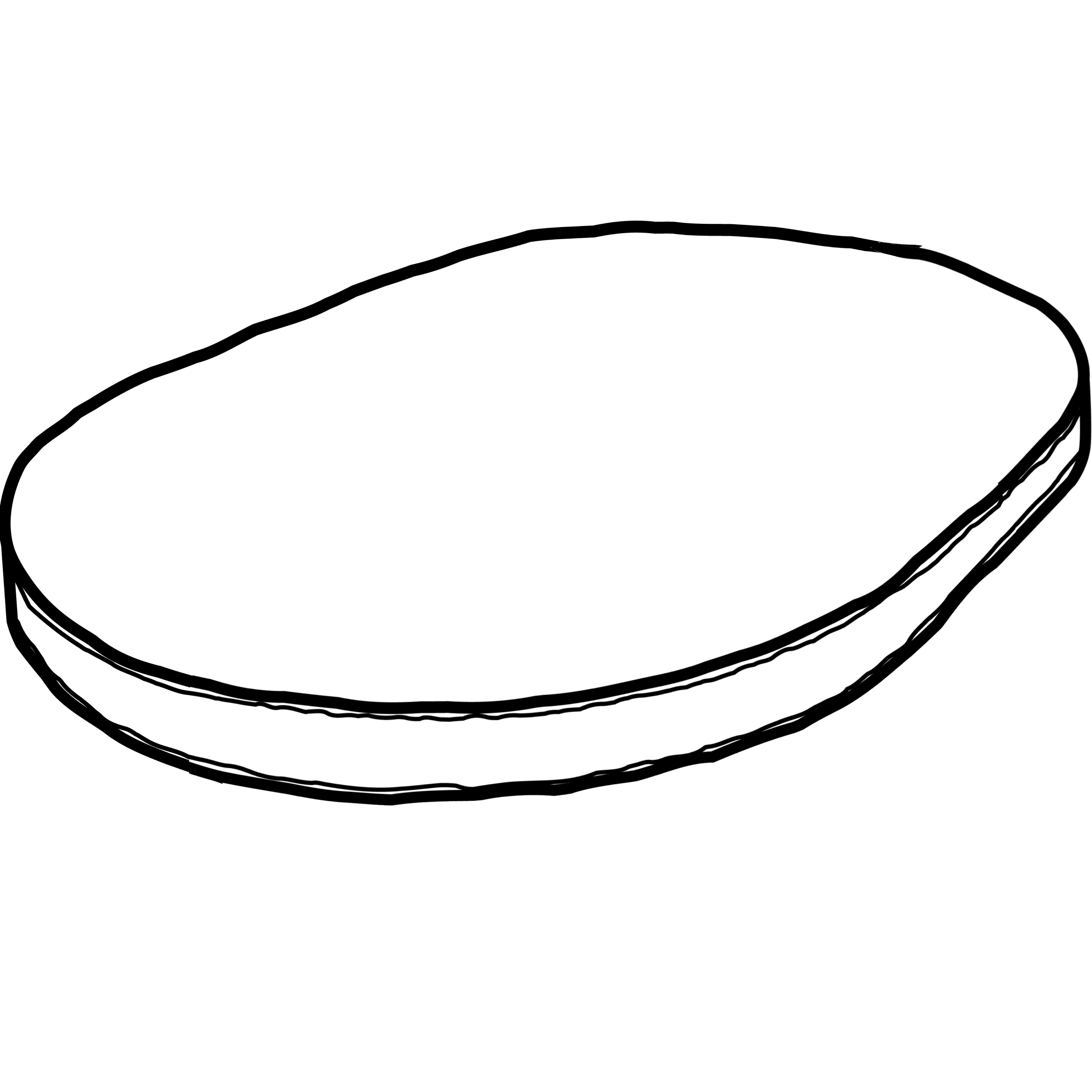 Oval Cushion Cover