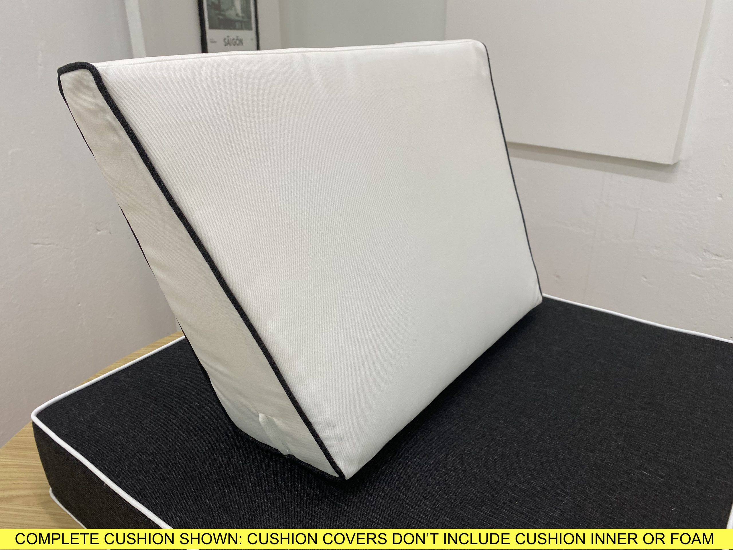 Angled Wedge Lounge Back Cushion - Image 3